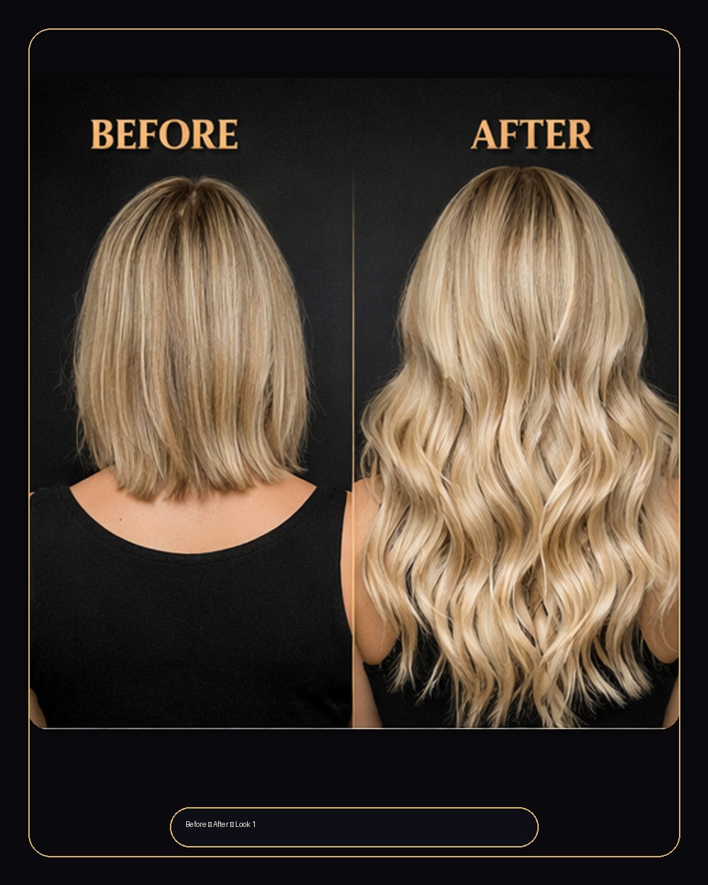 Luxury blonde hair transformation in Miami